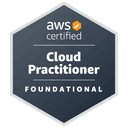 AWS Certified Cloud Practitioner badge