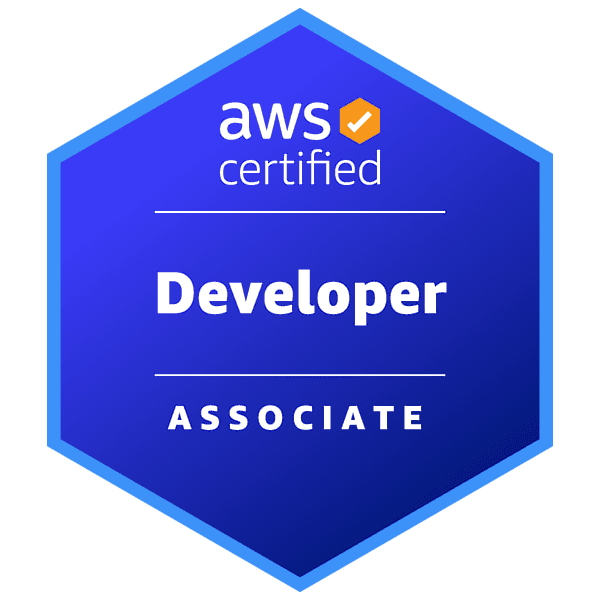 AWS Certified Developer Associate certificate preview