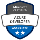 Microsoft Certified: Azure Developer Associate badge